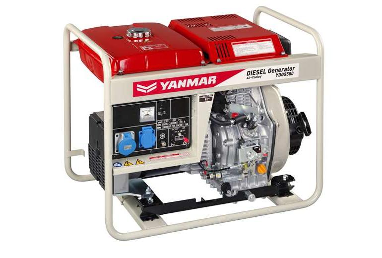 Yanmar Eiropas tirgū laiž YDG ģeneratorus