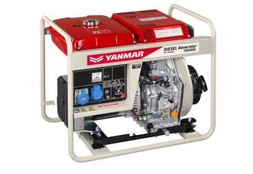 Yanmar Eiropas tirgū laiž YDG ģeneratorus