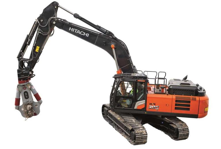 Hitachi demonstrēs īpašu Zaxis-7 modeli