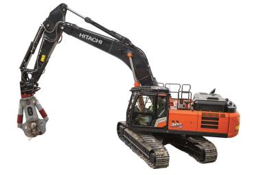 Hitachi demonstrēs īpašu Zaxis-7 modeli