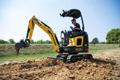 Prezentēts pirmais New Holland elektriskais mini ekskavators