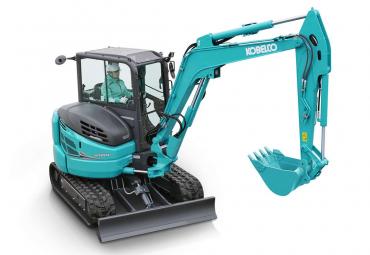 Kobelco jaunie mini ekskavatori