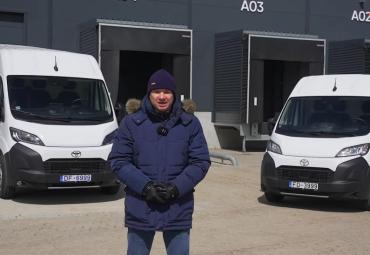 Toyota lielākais furgons Proace Max brauc gan ar dīzeli, gan elektrību