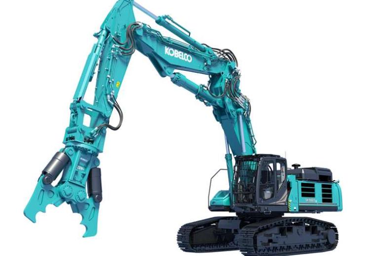 Kobelco laiž klajā ekskavatoru SK550DLC-11