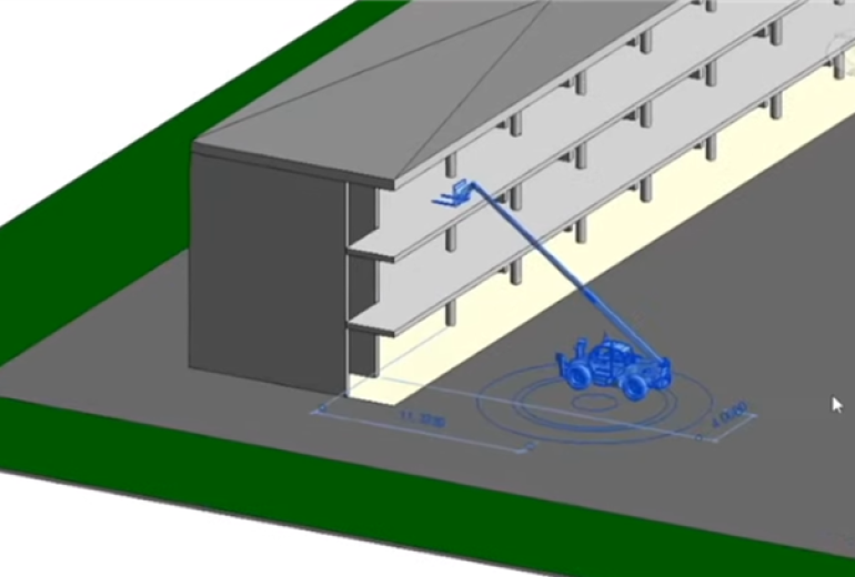 Manitou iepazīstina ar digitālo projektēšanu BIM + VIDEO