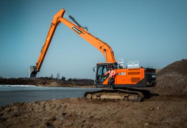 LIETOTĀJA PIEREDZE: Develon DX260LC-9