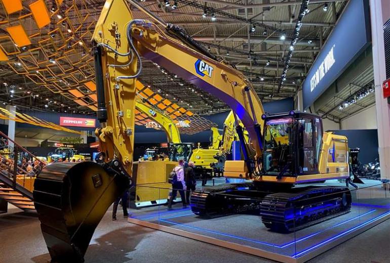 VIDEO: Bauma izstādē Caterpillar prezentē jaunākās elektriskās mašīnas