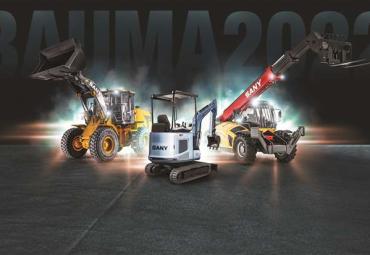 Bauma izstādē debija Sany mini ekskavatoram