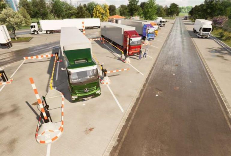 Vācijā būvē ātrās uzlādes stacijas kravas automašīnām
