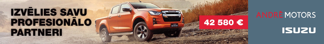 Andre Isuzu D-max Oktobris 2023